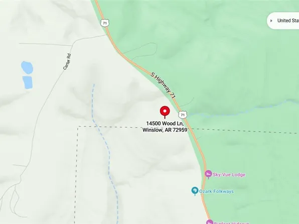 14500 Wood Ln, Winslow, AR 72959