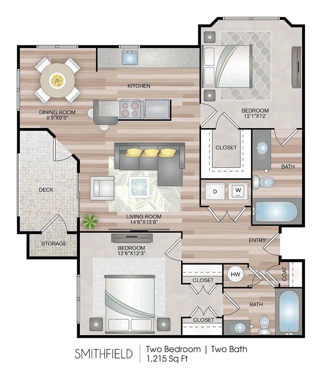 Floor plan Smithfield