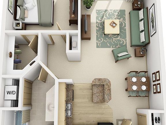 2nd image of 7165 Belle Fontaine Blvd Unit 106