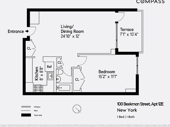 2nd image of 100 Beekman St APT 12E