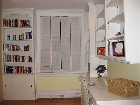 Office with built-ins
