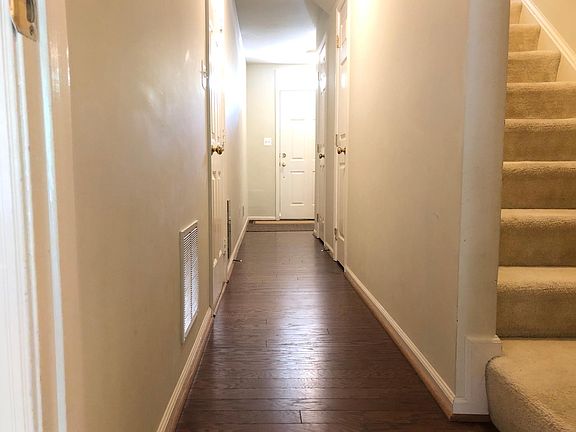 Hallway, facing the front door