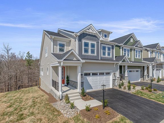 Brookhill Bayberry Model Home - Elevation F on Walkout Basement