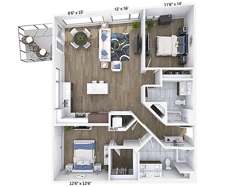 Floor plan B9-1274-Sig-2