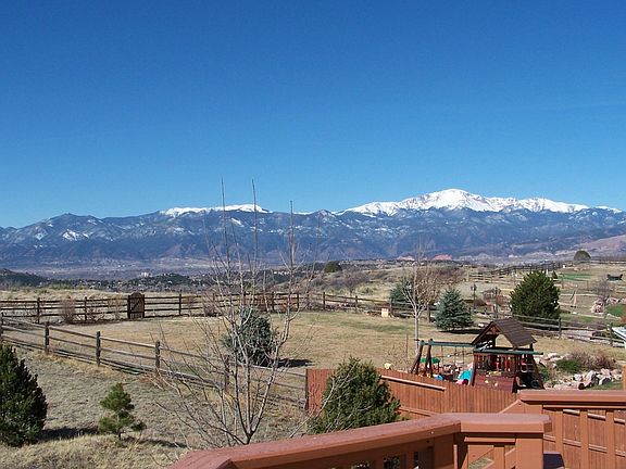 View from the upstairs Deck