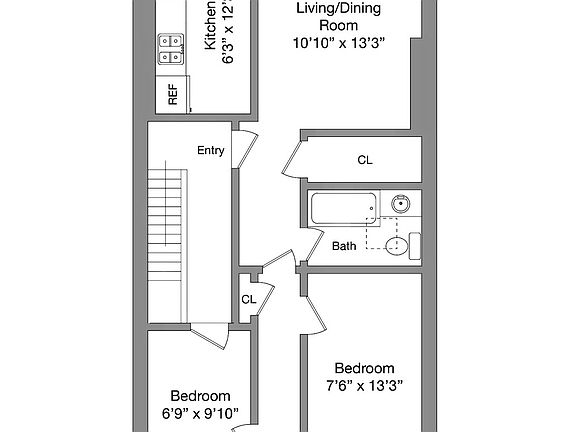 2nd image of 119 S 2nd St APT 4