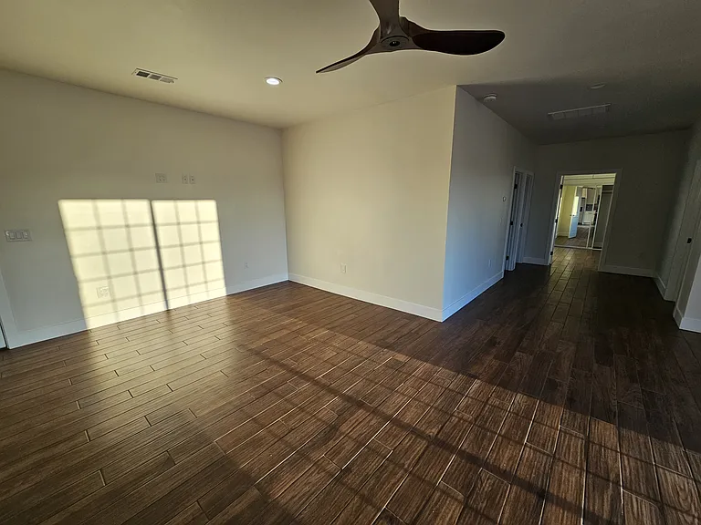 Living Room and Hallway