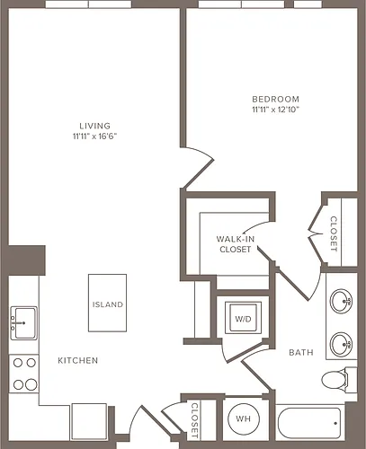 Floor plan A3 -1X1