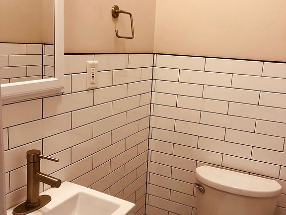 Half bath off the kitchen.
