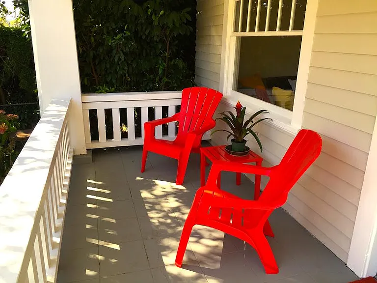Relax on Open Front Portland Craftsman 1920's Porch with a G