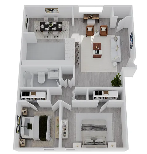 Floor plan The Barrington