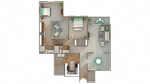 Floor plan The Maple