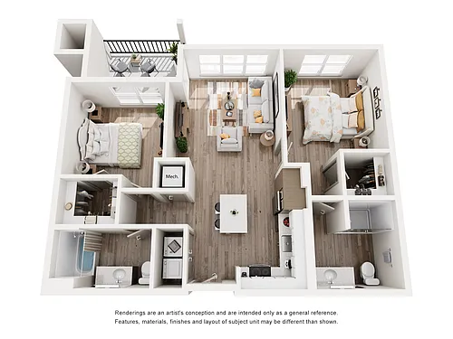 Floor plan B4HV-80%