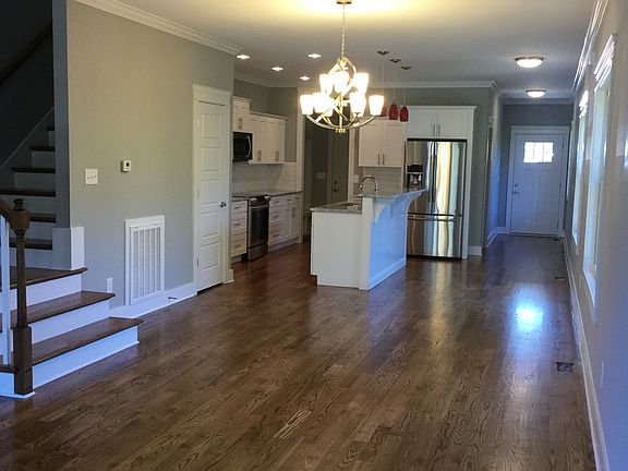 Spacious living and kitchen