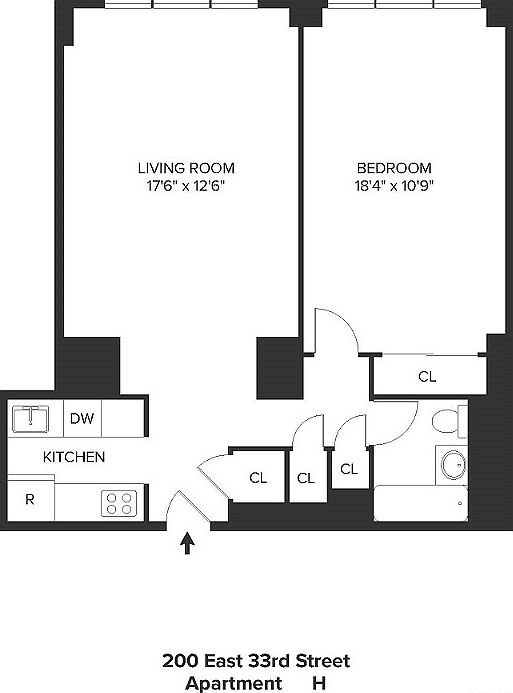 1st image of 200 E 33rd St APT 8H