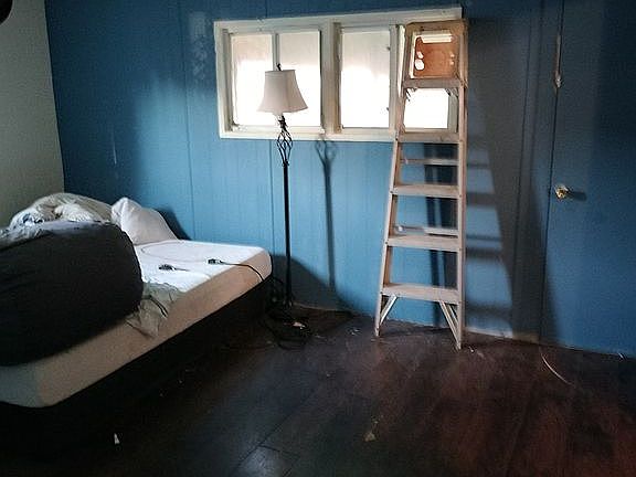 Master bedroom with king bed