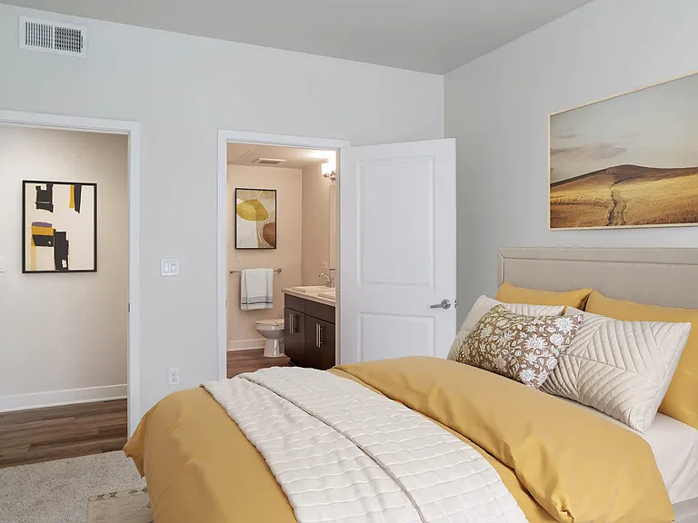Carpeted Bedroom