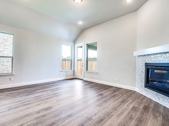 Great room with high ceilings