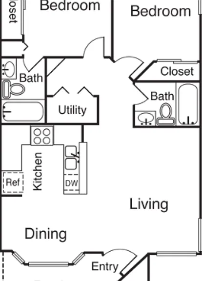 22AR Floorplan Diagram