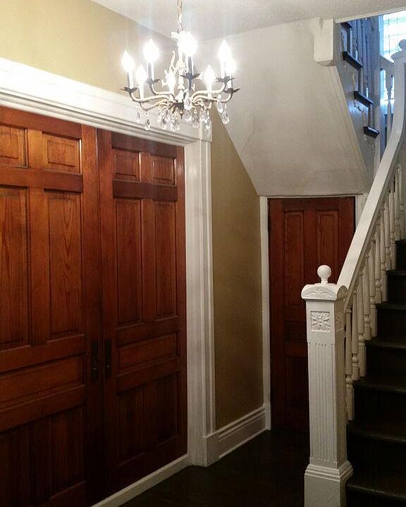 lobby off of private entranceway anf large family room