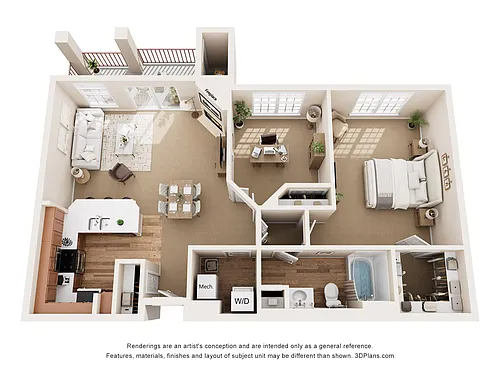 Floor plan Commuter