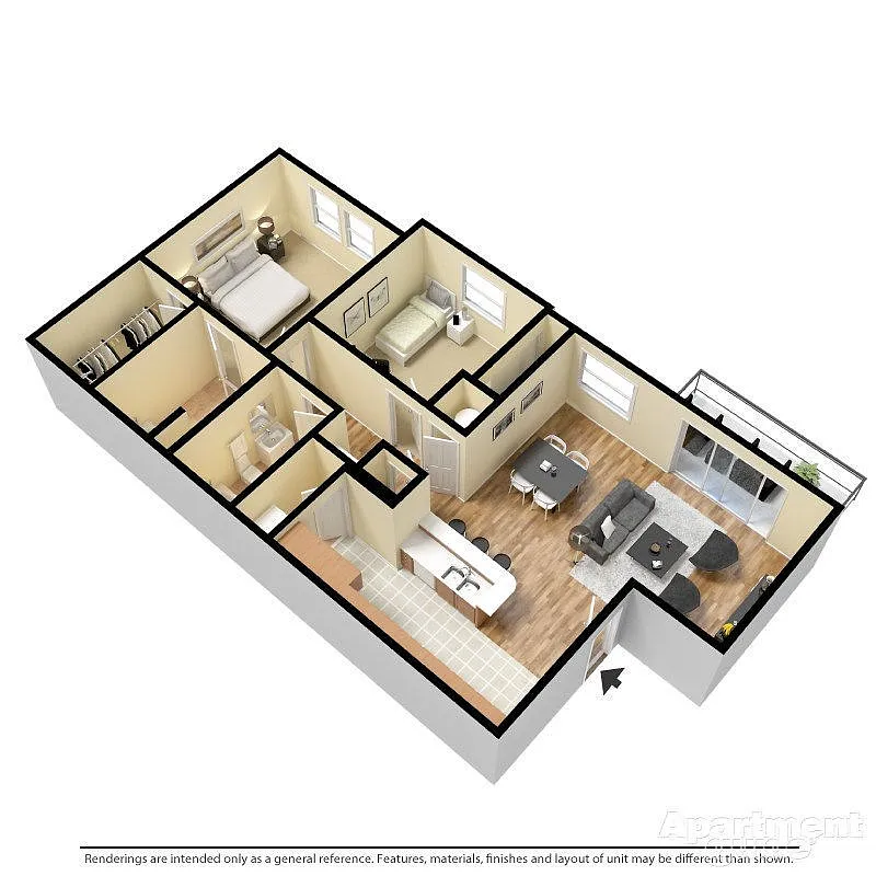 Floor plan Matisse