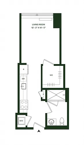 Floor plan Residence 02 - Studio