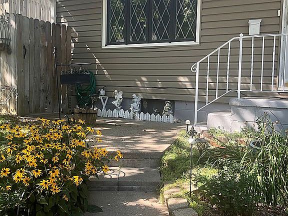 Walking to Front Door