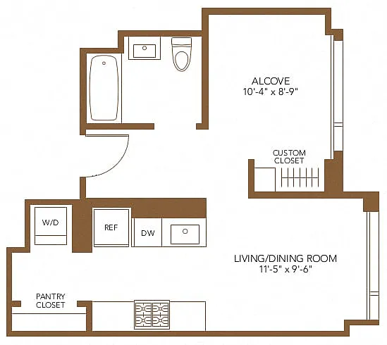 Floor plan Convertible