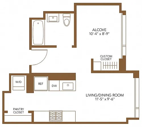 Floor plan Convertible