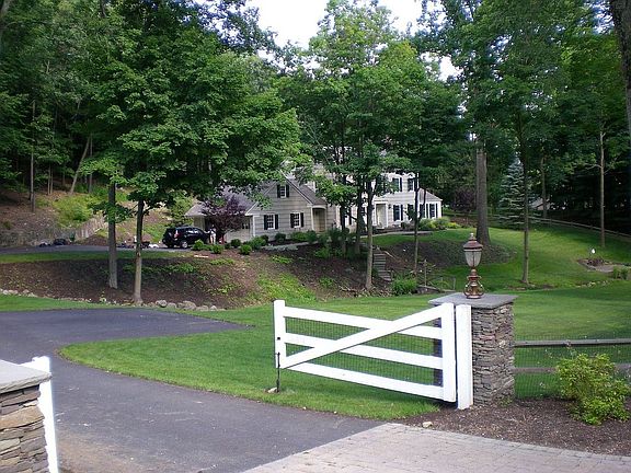 Private gate at entry