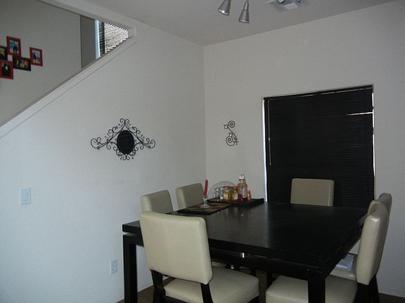 View of the dining area from living room