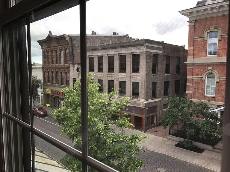 View of Court Street from front bedrooms