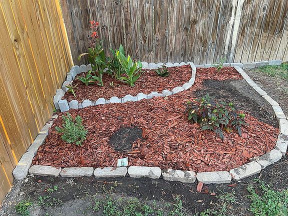 New flower bed! 