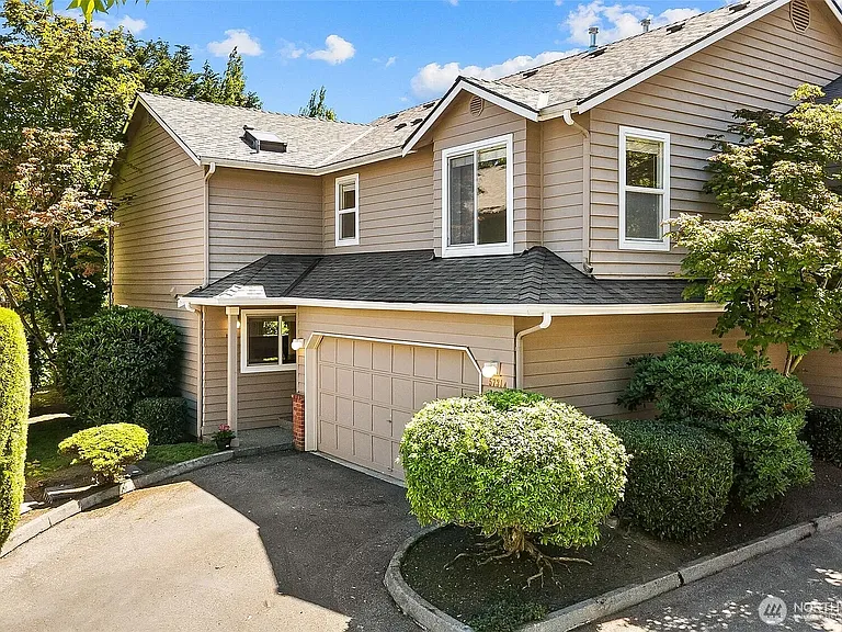 Front with Garage Door
