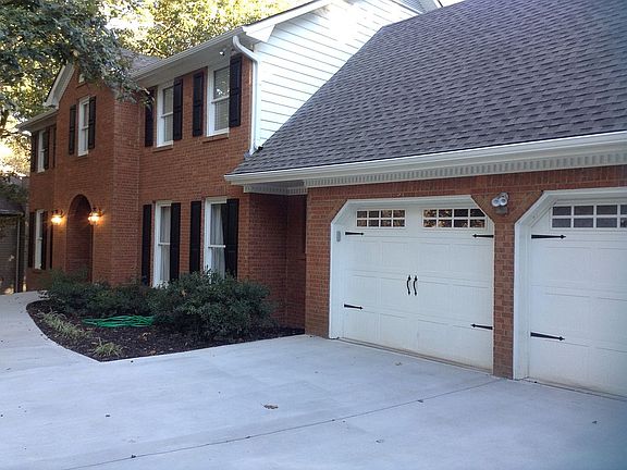 Large 2 car garage 