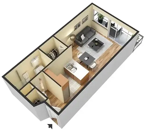 Floor plan A