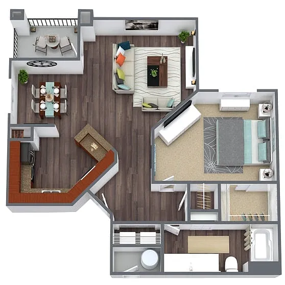 Floor plan The Cortona