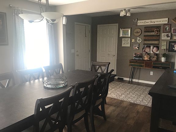 Dining room and entry way
