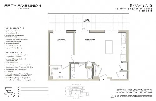 Floor plan A-101