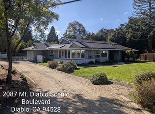 2087 Mount Diablo Scenic Blvd, Diablo, CA 94528