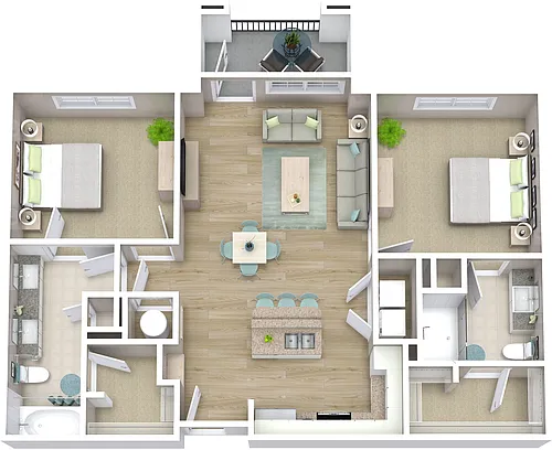 Floor plan B1