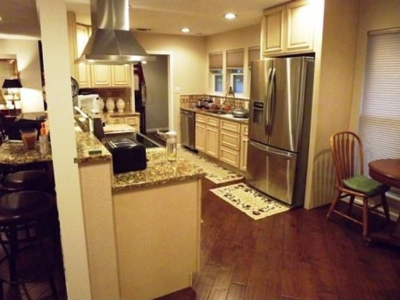 View From Dining Area