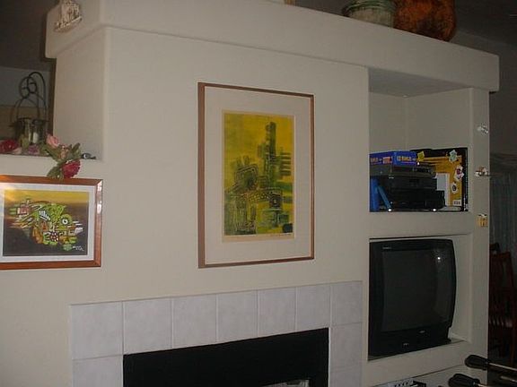 Dual Sided Fire Place