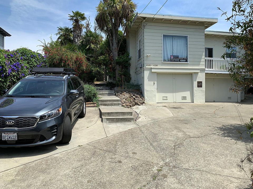 Entrance to apartment complex