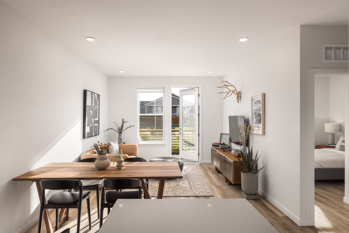 Hardwood-style floors throughout main living areas