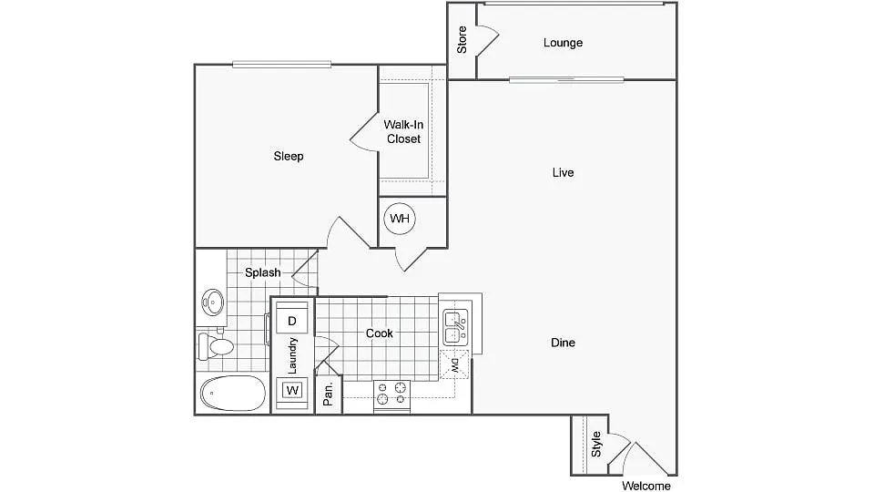 Floor plan Watermark