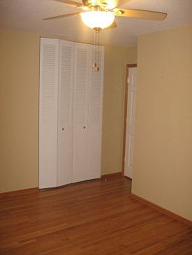 Hardwood floors in bedrooms