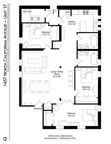 1457 N California Ave #1 Photo 1