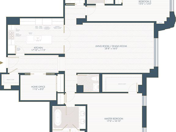 2nd image of 212 W 18th St APT 12E